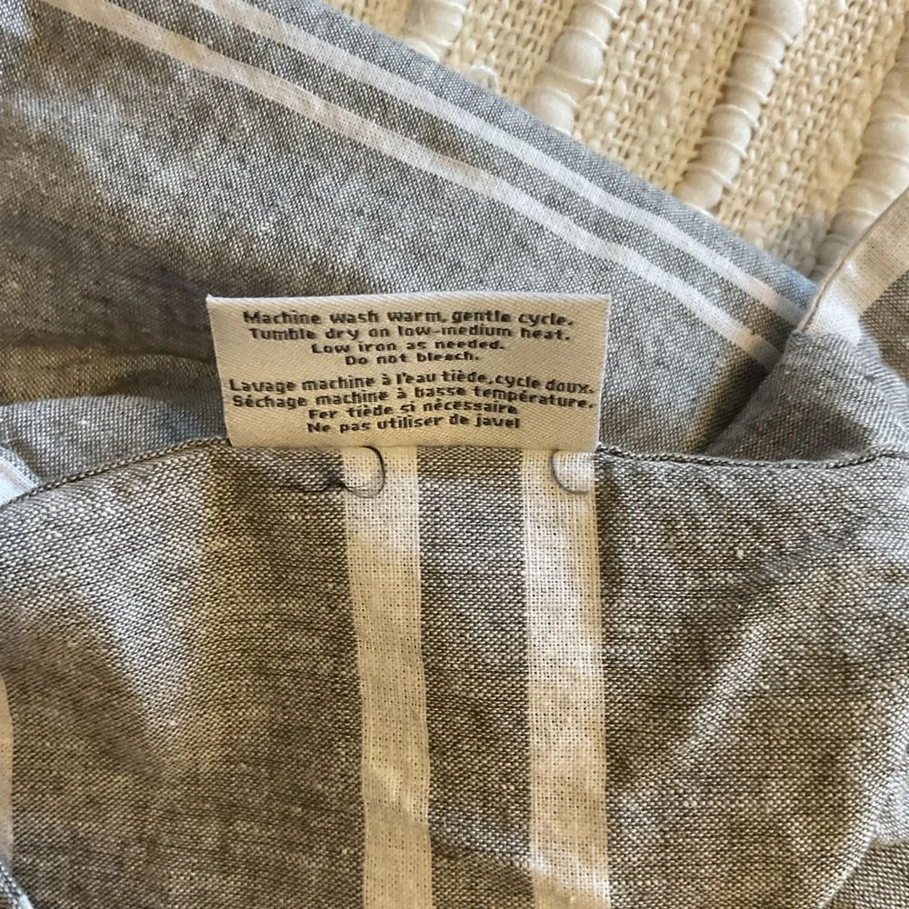 Rivet Maxwell stripe full/queen duvet set❤️❤️❤️❤️